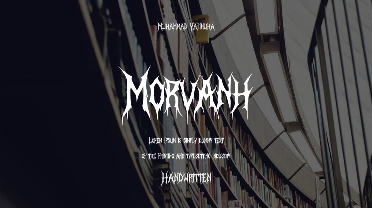 Morvanh Font Family