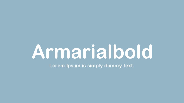 Armarialbold Font