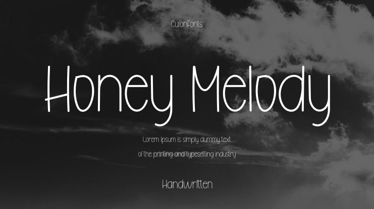 Honey Melody Font