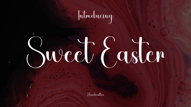 Sweet Easter Font