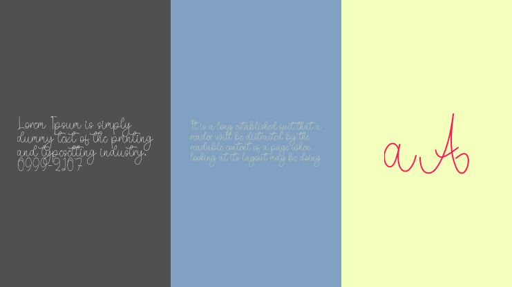 Vocation Delightful Font