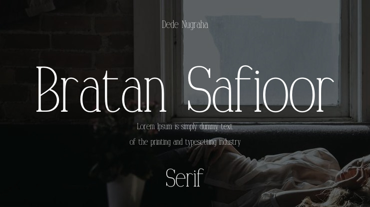 Bratan Safioor Font