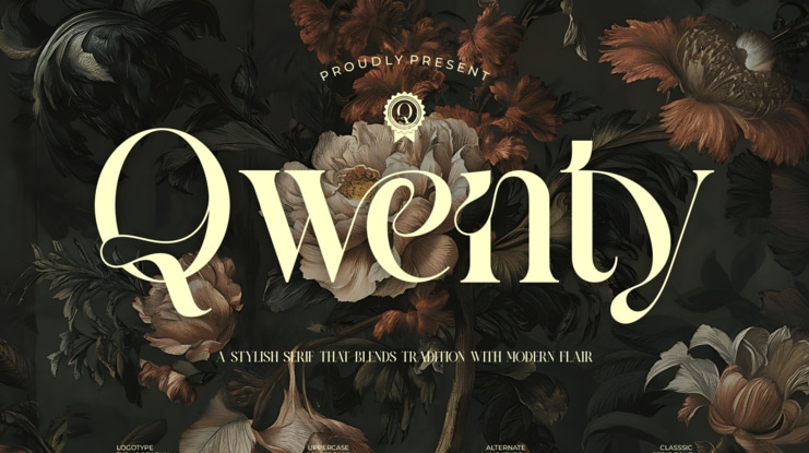 Qwenty Font