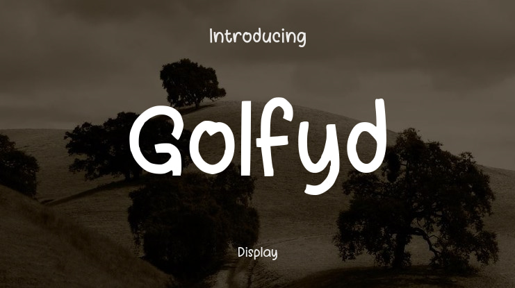 Golfyd Font