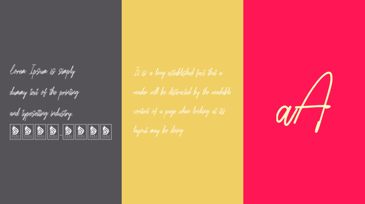 Lingered Amaya Font