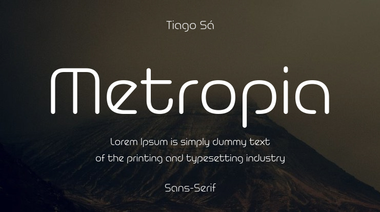 Metropia Font Family