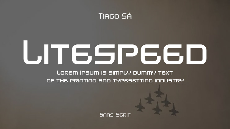 Litespeed Font Family
