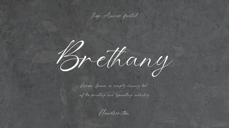 Brethany Font