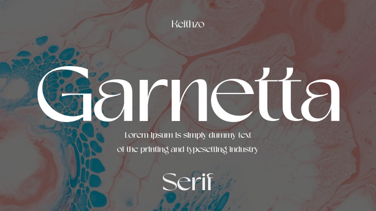 Garnetta Font