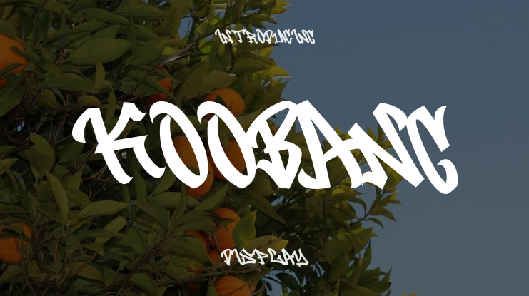 Koobang Font