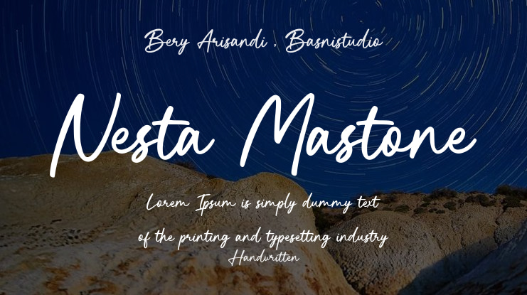 Nesta Mastone Font
