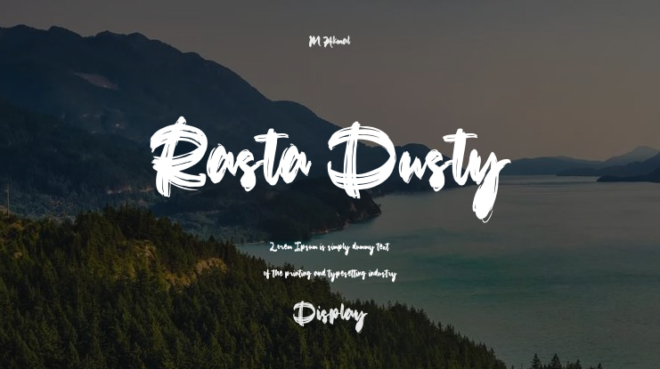 Rasta Dusty Font