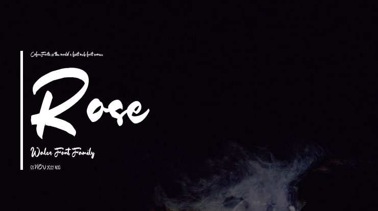 Rose Wales Font