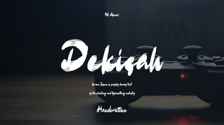 Dekisah Font