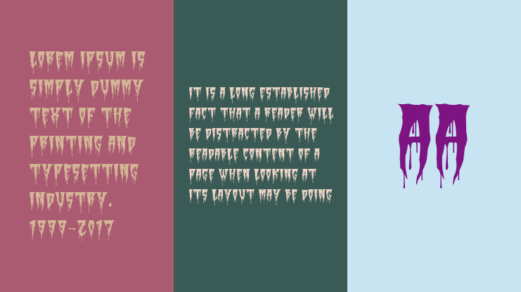 Death House Halloween Font