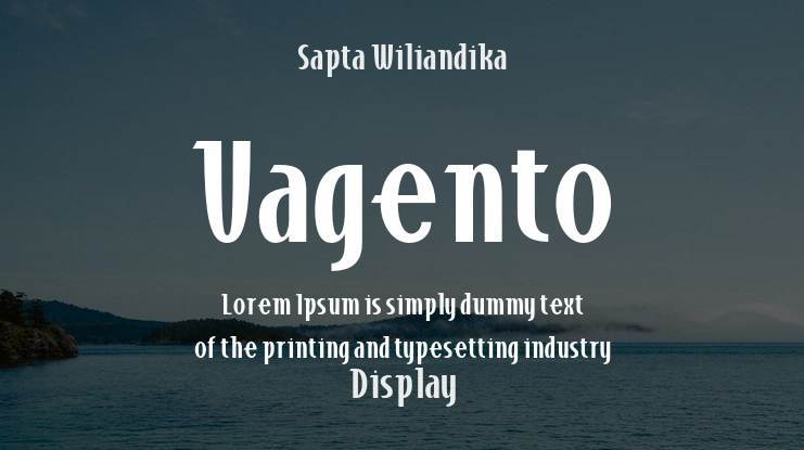 Vagento Font