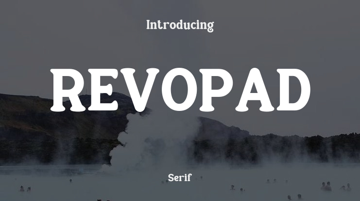 REVOPAD Font