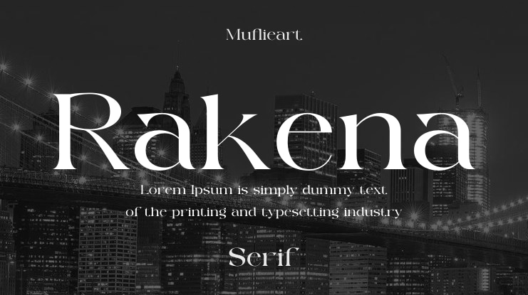 Rakena Font