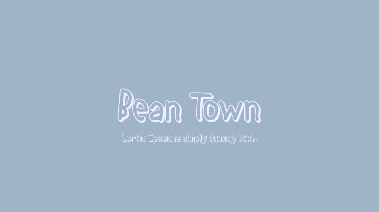 Bean Town Font
