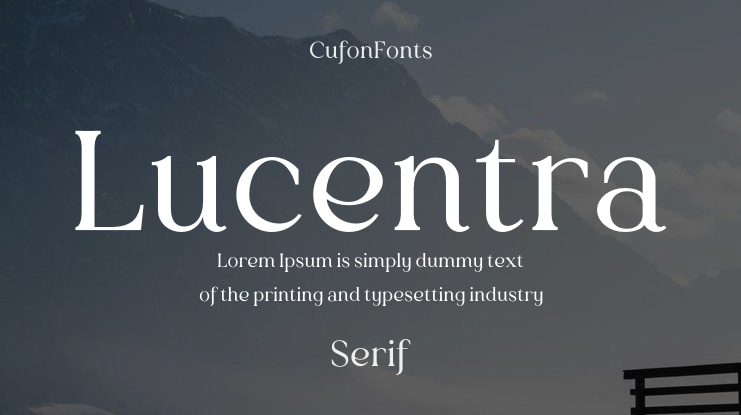 Lucentra Font