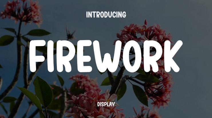 Firework Font