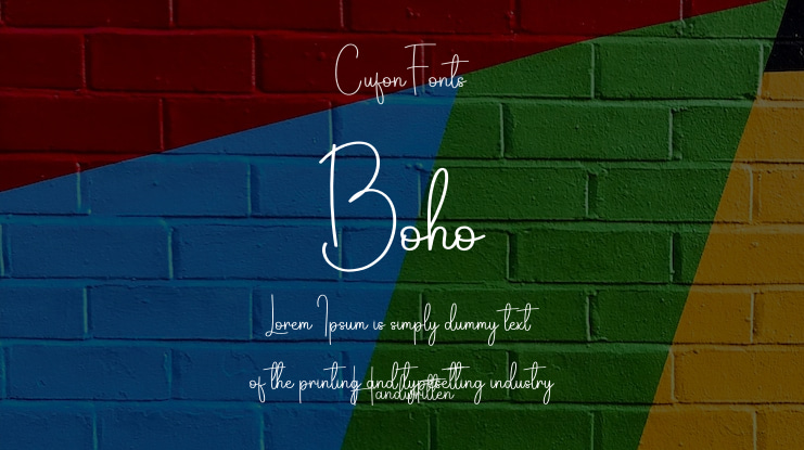 Boho Font