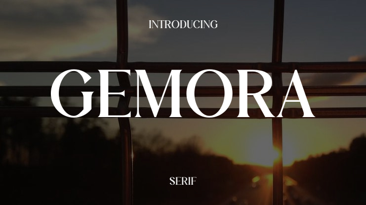 Gemora Font