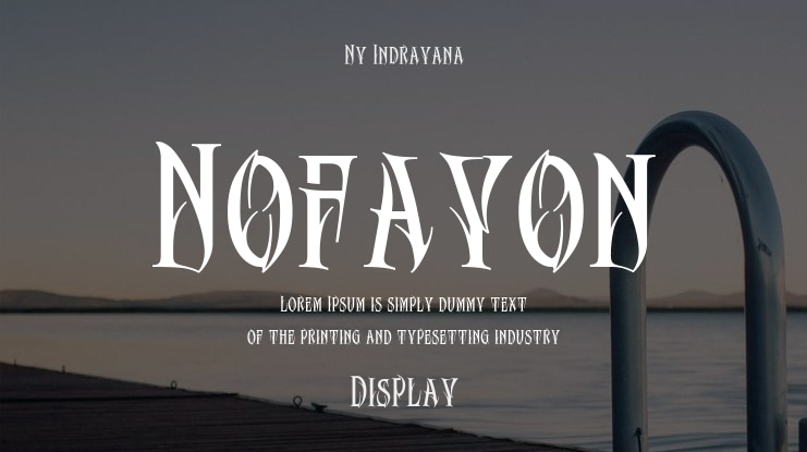 Nofayon Font
