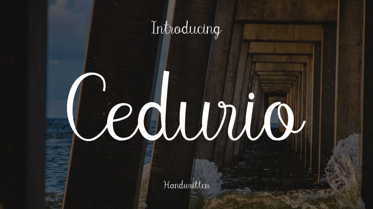Cedurio Font
