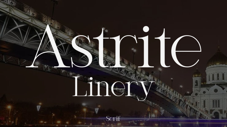 Astrite Linery Font