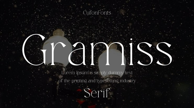 Gramiss Font