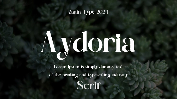 Aydoria Font