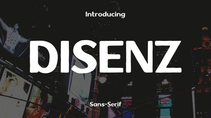 DISENZ Font