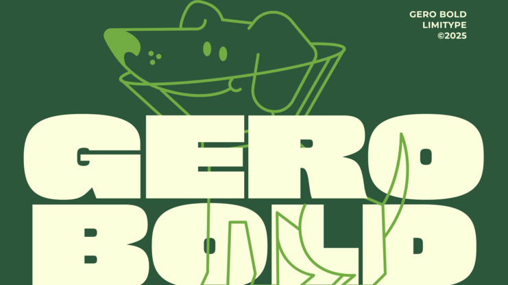 Gero Bold Font