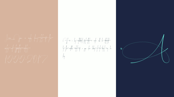 Delailta Signature Font