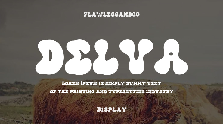 DELVA Font