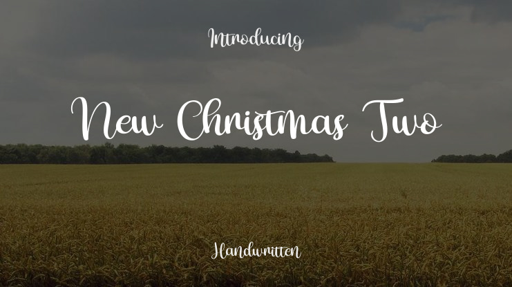 New Christmas Two Font