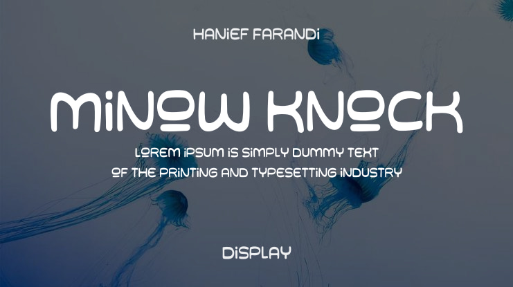 Minow Knock Font