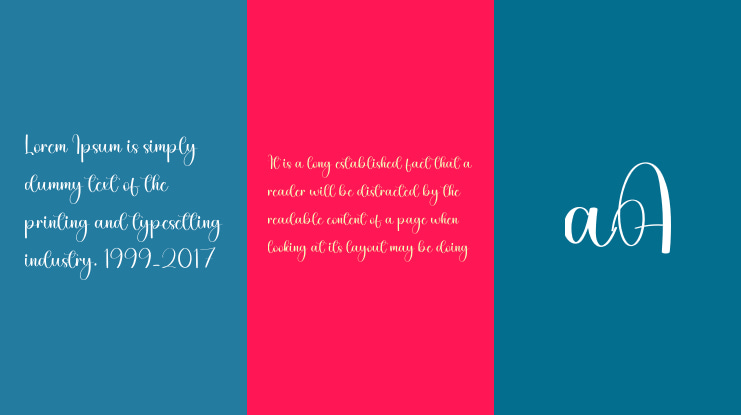 American Beautiful Font