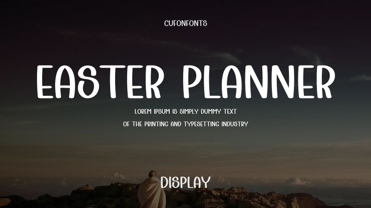 Easter Planner Font