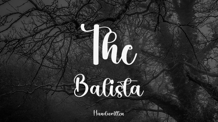 The Balista Font