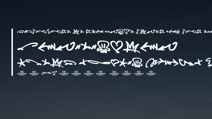 Aerosoldier Basic Symbol PERS Font Family