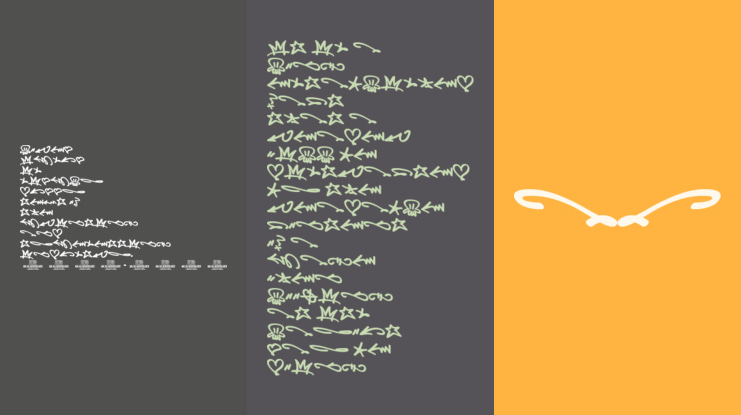 Aerosoldier Basic Symbol PERS Font Family