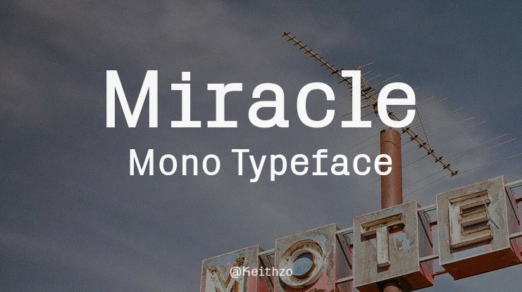Miracle Mono Font Family