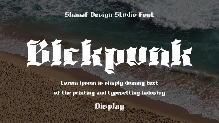 Blckpunk Font