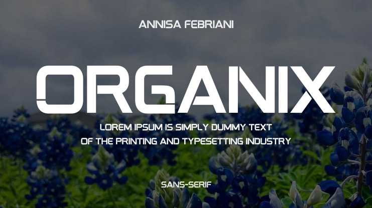 Organix Font