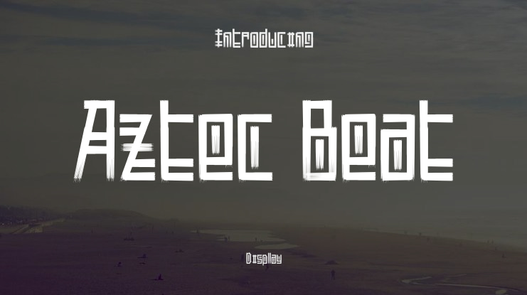Aztec Beat Font
