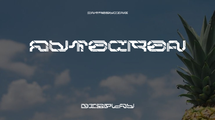 Autocron Font