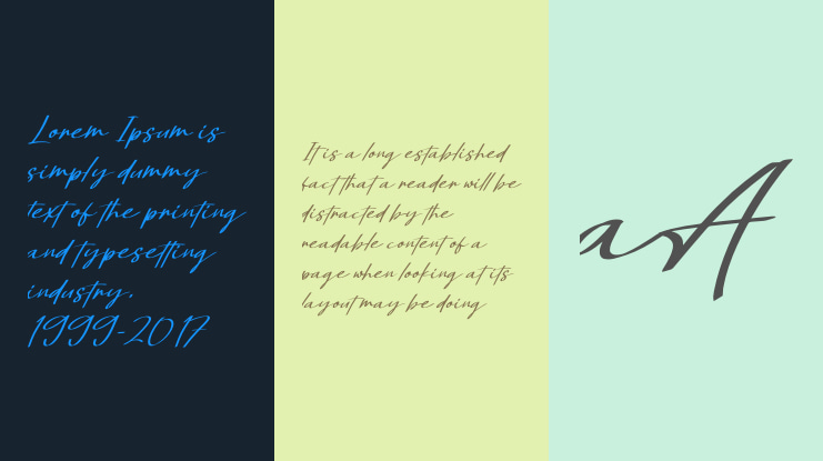 Aristiq Signature Font
