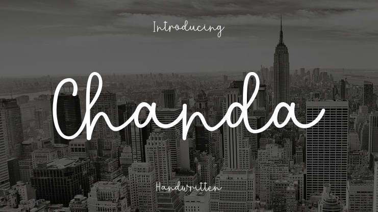 Chanda Font
